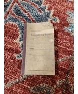 Vintage B&amp;O-C&amp;O Form X 190 1954 Railroad Employee Used Notebook - €16,76 EUR
