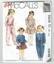 McCall's Sewing Pattern 5626 Girls Jacket Coat Pants Size 3-5 - $8.36