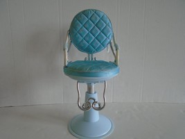 Blue Battat Salon Adjustable 18" Chair For American Girl Our Generation Dolls - £10.21 GBP