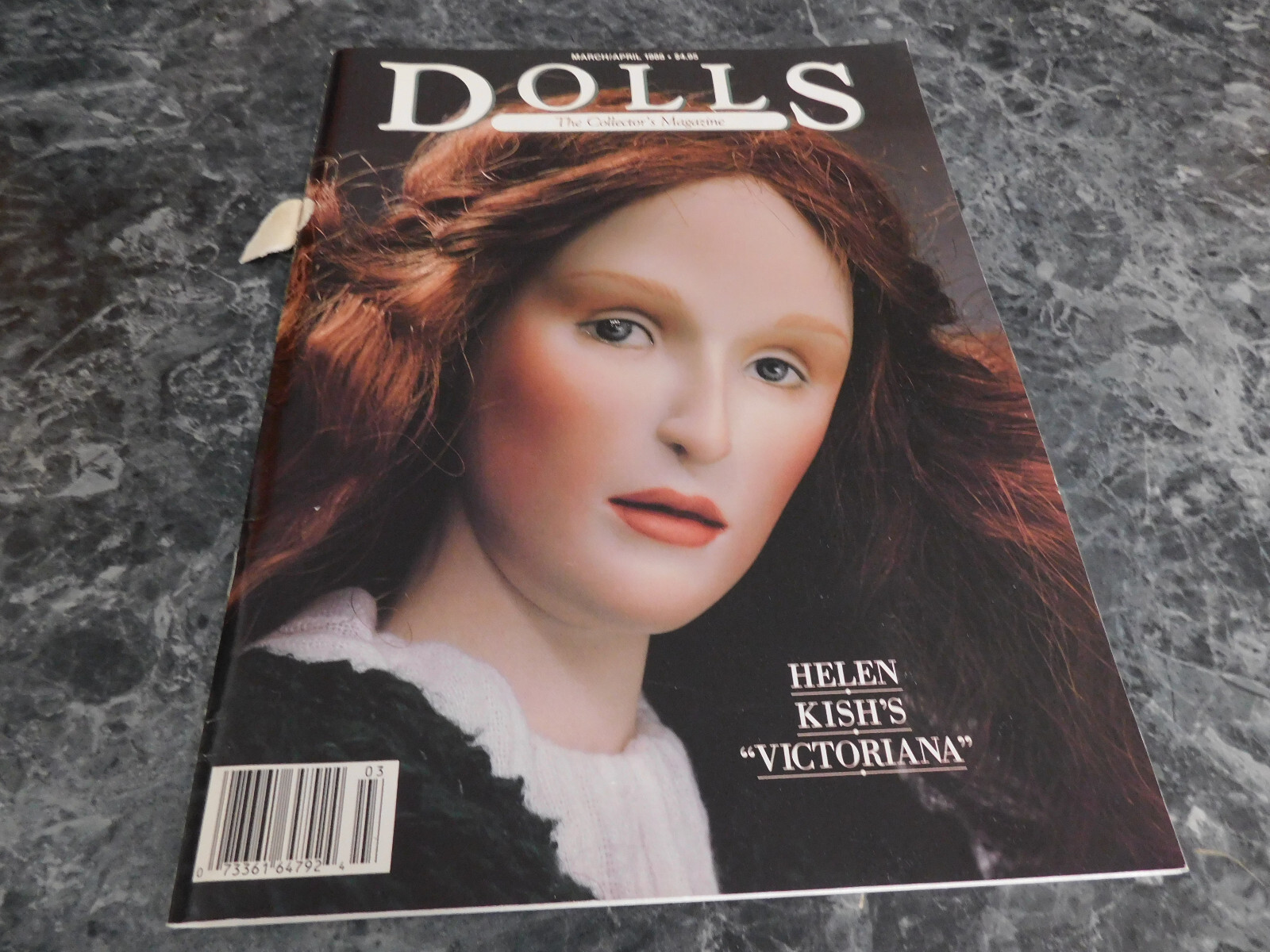 Dolls The Collector&#39;s Magazine March April 1988 - $2.99