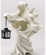Cracker Barrel Exclusive 2023 Halloween White Resin Ghost with Lantern, ... - $55.44