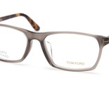 NEW TOM FORD TF4295 020 Gray Eyeglasses Frame 58-17-150mm B38mm Italy - £119.32 GBP