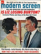 Modern Screen Magazine October 1968- Liz Taylor- Frank Sinatra- John Lennon - £27.35 GBP