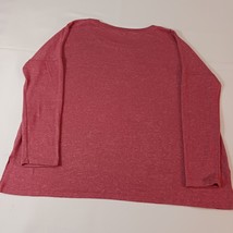 Pink Lily Women's Round Neck Long Sleeve Blouse Top Size Large image 13