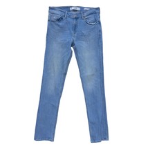 Guess Mens Slim Tapered Denim Blue Jeans 33 x 32 - £38.35 GBP