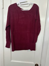 Torrid Rumba Red Long Sleeve Off Shoulder Callie Top Sweater Size M/L (00) - $29.99