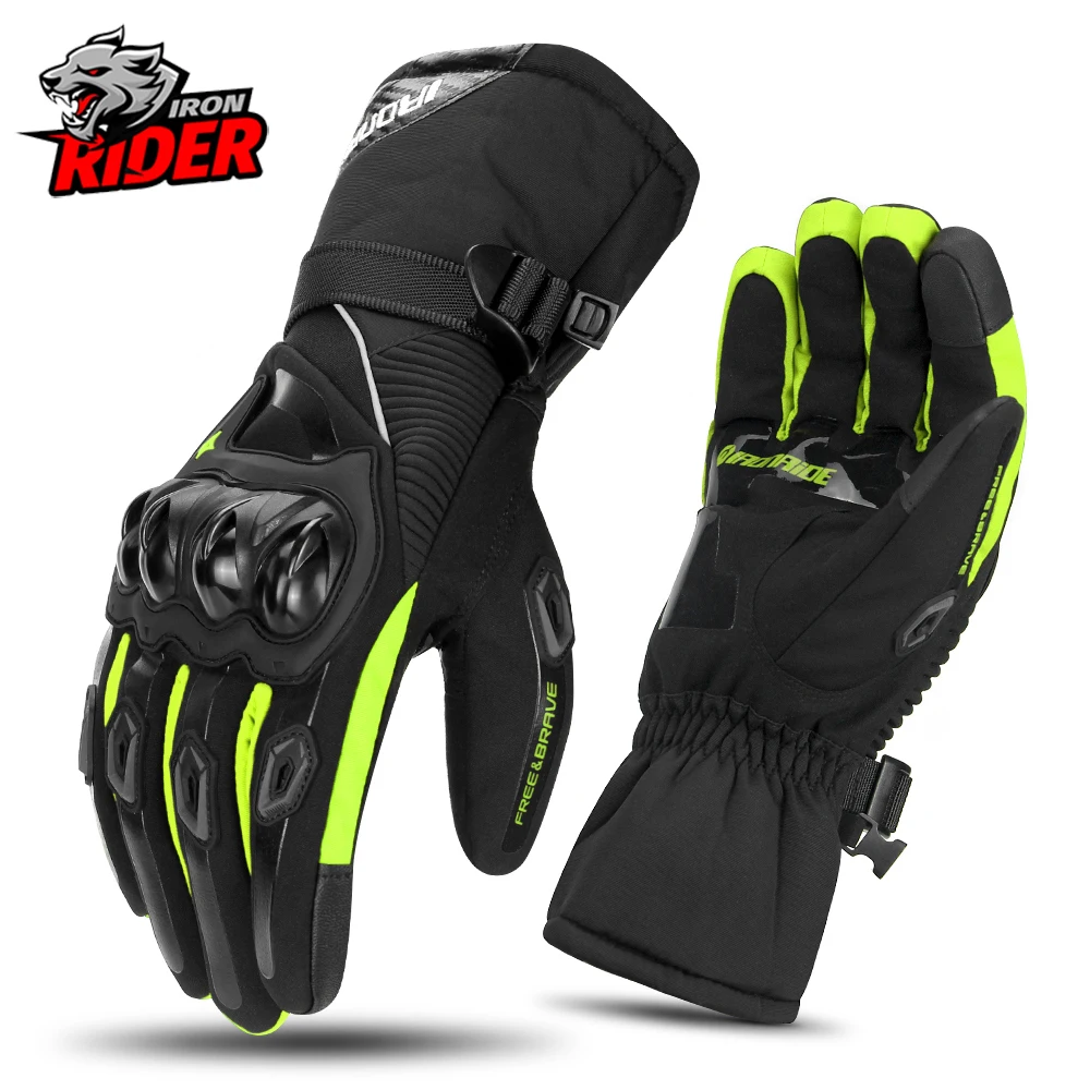 Motorcycle Gloves Touch Screen Motorcross Waterproof Windproof Protective Winter - £17.11 GBP+
