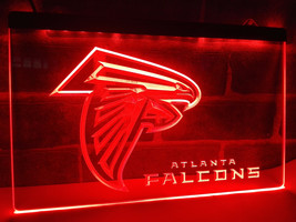 Atlanta Falcons Illuminated Led Neon Sign Home Decor, Room, NFL Football Team - £19.42 GBP+