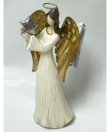 St. Nicholas Square LED Angel Figurine Light Up Wish Star 8 Inches Teste... - £19.35 GBP