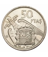 1957 (71) Spain 50 Pestesas Uncirculated Condition KM #778 - $35.54 CAD