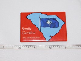 South Carolina The Palmetto State 3&quot; x 2&quot; fridge magnet refrigerator pre... - $10.09