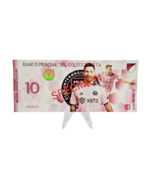 SPECIMEN Banknote of Lionel Messi  &amp; Inter of Miami squad ~ SOCCER, FUTB... - $20.15 CAD