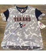 Houston Texans Teens Juniors Large Short Sleeve Shirt. Gray. Authentic. ... - £11.84 GBP