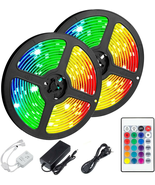 32.8 FT RGB 5050 LED Waterproof Color Changing Strip Lights Indoor Outdo... - $19.99