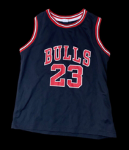 Chicago Bulls Jersey Tank Baby Toddler 2T 3T Michael Jordan #23 Black Red - £20.94 GBP