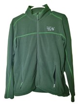 Mountain Hardware Men&#39;s Green Full Zip Layering Fleece Sweatshirt Size S... - $24.49