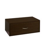Organized Living freedomRail 2 Drawer Double Hang OBox - Modern Cherry - $131.56