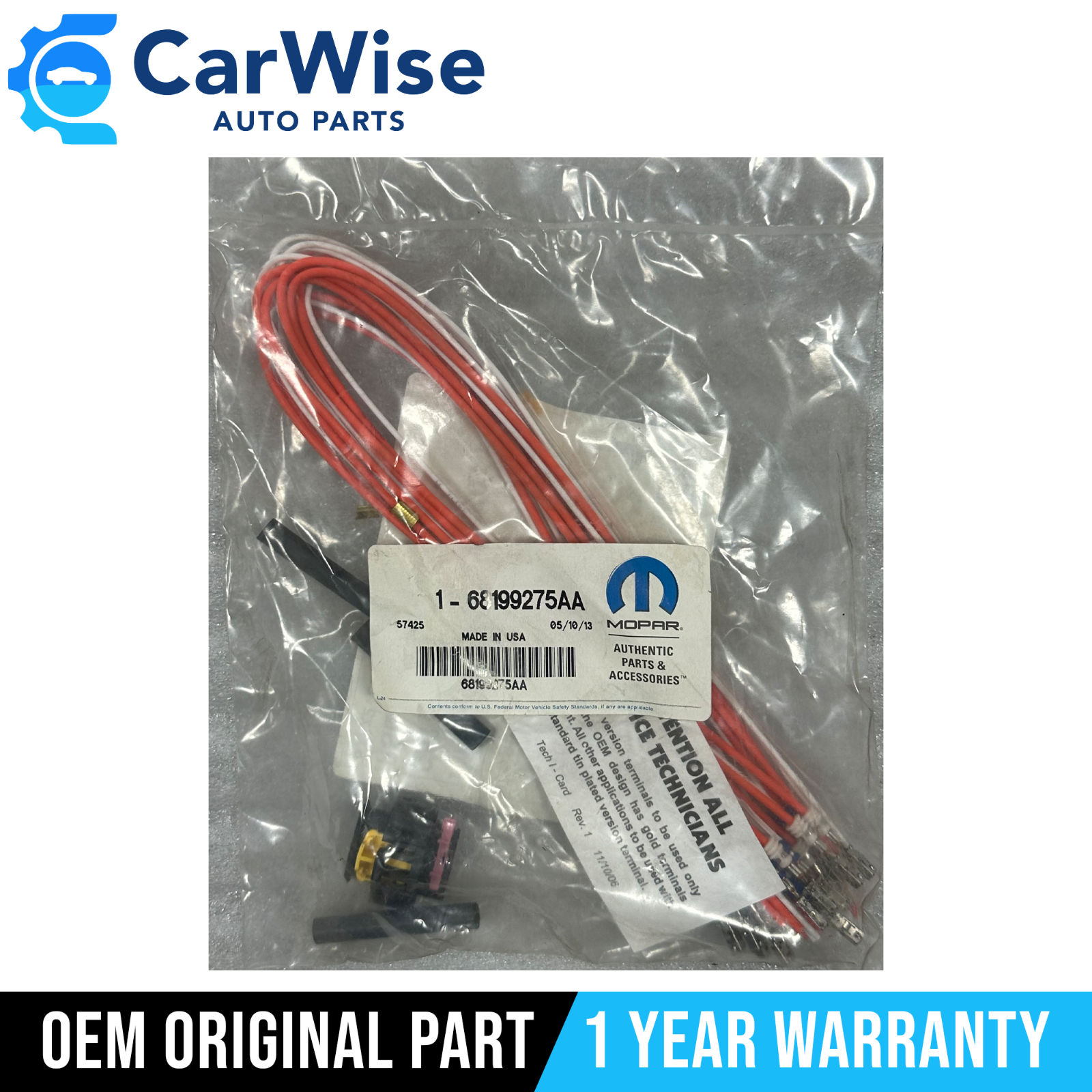 Genuine Alfa Romeo Wiring 4 Way Alfa Romeo 68199275AA - $140.24