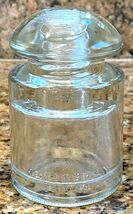 Clear Insulator-Hemingray 12-49 C.S.C. Telegraph/Telephone Antique - Mad... - $9.74