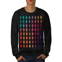 Wellcoda Flash Stylish Fashion Mens Sweatshirt, Bolt Casual Pullover Jumper - £25.28 GBP+