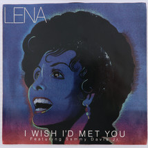 Lena Horne / Sammy Davis Jr. – I Wish I&#39;d Met You -1988 45 rpm 7&quot; Record TC 7301 - £10.00 GBP