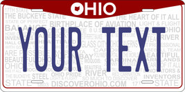 Ohio 2013 License Plate Personalized Custom Car Auto Bike Motorcycle Moped - £8.78 GBP+