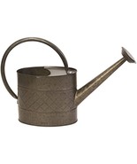 Panacea 84838 1 GAL Embossed Watering Can, Black Galvanized - $873.38 MXN