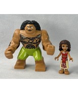 Lego Disney Moana &amp; Maui Big Minifigure 41150 Moana&#39;s Ocean - $419.24 MXN