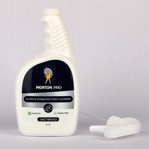 Morton Pro Glass &amp; Stainless Steel Cleaner Nontoxic Child-safe (32 oz) - $341.75 MXN