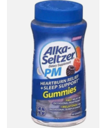 Alka Seltzer PM Berry Gummies Heartburn Relief &amp; Sleep Aid 54 Ct Each - $32.50