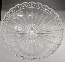 Leaded Crystal Compote Godinger Olympia Pattern Bowl Clear (Without Pede... - $18.69