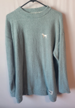 Victoria&#39;s Secret Pink Oversized Blue Sweater Top – Size M – Cozy &amp; Comf... - $29.99