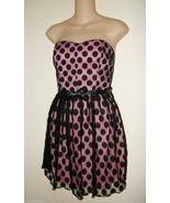 Trixxi 60&#39;s Punk Betty Steampunk Mini Dress~XS/S~Polka Dot Strapless~Ret... - £26.73 GBP