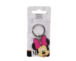 The Hillman Group Rubber Character Key Ring - New - Minnie Mouse - $12.99