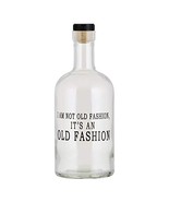 Creative Brands, Old Fashion MR854 47th &amp; Main Glass Bourbon Bottle, 750ml - $450.09 MXN