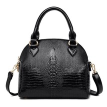 2022 New Luxury Handbag Fashion Alligator Leather Women Bag Leisure Shoulder Bag - £62.31 GBP