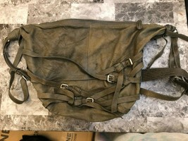 Olivia Harris Criss Cross Leather Crossbody Satchel Bag Purse Hangbag - £23.34 GBP