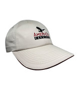 Ameri-Co Carriers Eagle Logo Trucking Company Scottsbluff NE Beige Hat Cap - £11.65 GBP