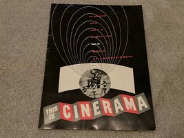 FIRST THIS IS CINERAMA SOUVENIR PROGRAM PREMIER EDITION EARLY WIDESCREEN... - $29.65