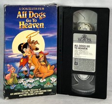 All Dogs Go to Heaven (VHS, 1994, Slipsleeve) Animated Family Kid&#39;s OOP HTF - £1.91 GBP