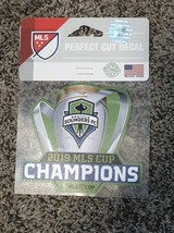 Seattle Sounders 2019 MLS Champions Decal / Sticker Perfect Cut WinCraft - $143.96 MXN