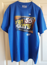 T-Shirt 2007 Nascar Brian Vickers 55 Aaron's Dream Machine Officially Licenced - $18.99