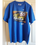 T-Shirt 2007 Nascar Brian Vickers 55 Aaron&#39;s Dream Machine Officially Li... - £15.04 GBP