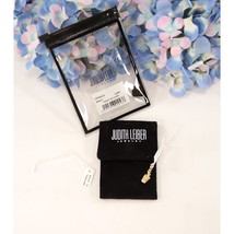 Judith Leiber 14K Gold Plate Sterling Silver Cubic Zirconia French Fry Charm NWT - $80.11