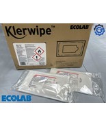 2 ECOLAB Klerwipe 70|30 IPA 100% Polyester Pouch Wipes Isopropyl alcohol... - £7.43 GBP