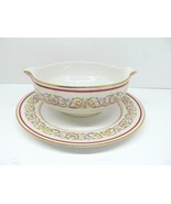 Charles Ahrenfeldt French Limoges Belfort Gravy Boat With Attached Under... - £38.80 GBP