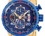Invicta Men&#39;s 19173 Aviator Analog Display Japanese Quartz Gold Watch - $98.99