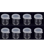 8-Pack Mini Plastic Storage Containers – Snap Lid Round for Beads, Jewel... - $138.30 MXN