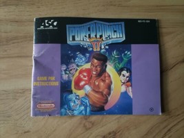 Power Punch II. Nintendo NES. MANUAL ONLY. AUTHENTIC. Boxing. - $29.69