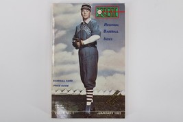 Rbi Regional Baseball Index January 1992 Vol. 1 No. 1 Baseball Card Price Guide - £11.18 GBP